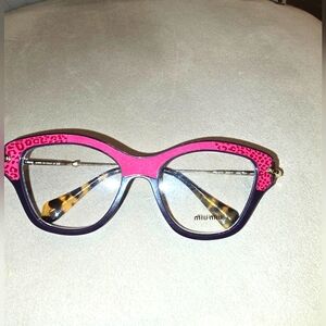 MIU MIU reading glasses  frame. Never used.